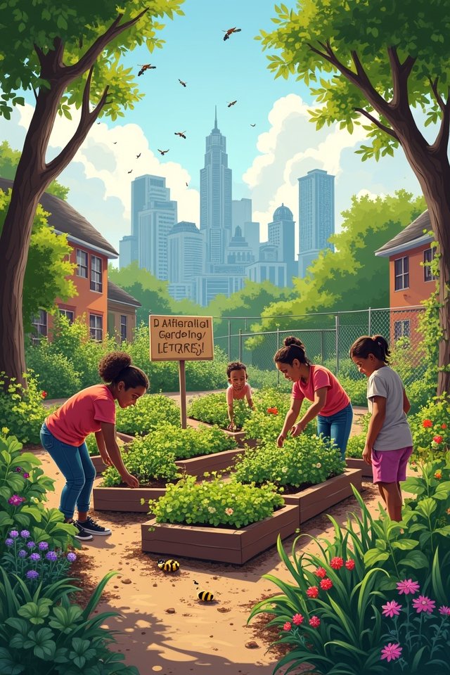 advocate for community gardens