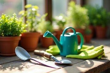 apartment container gardening tools