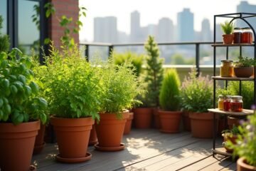 apartment herb garden ideas