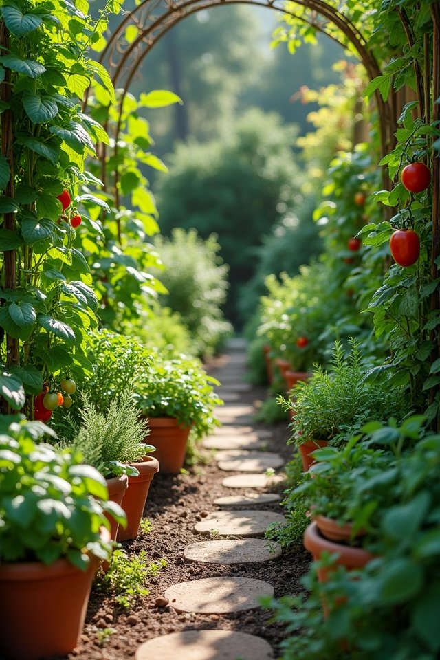 aromatic herb and vegetable pairings