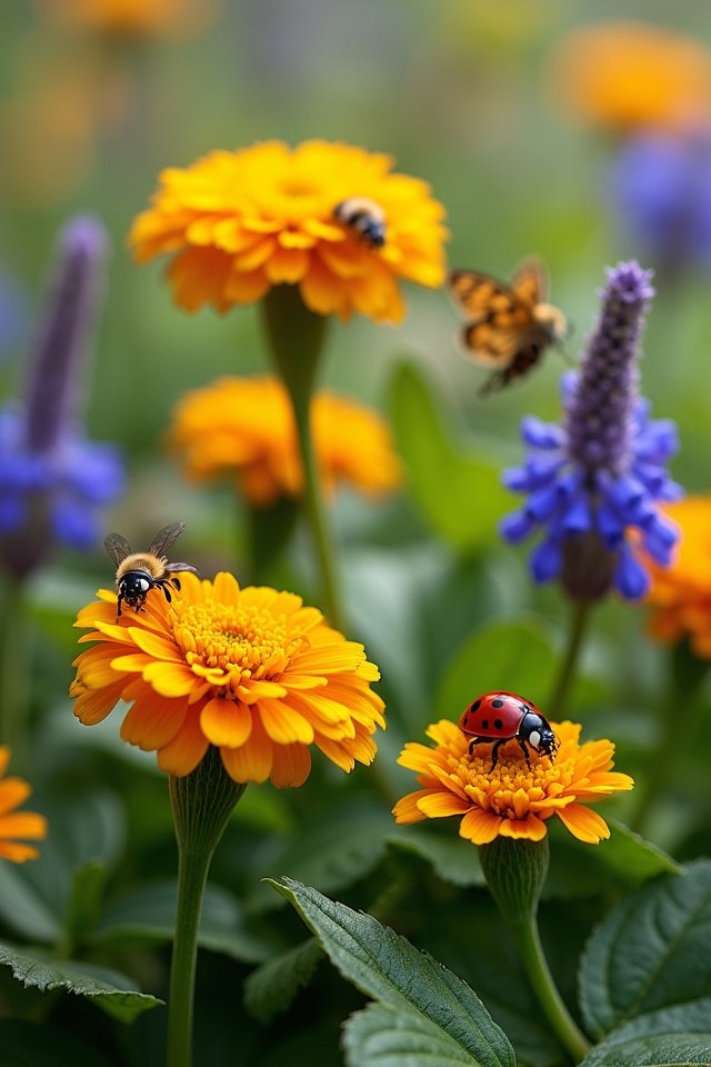 attract beneficial insects naturally