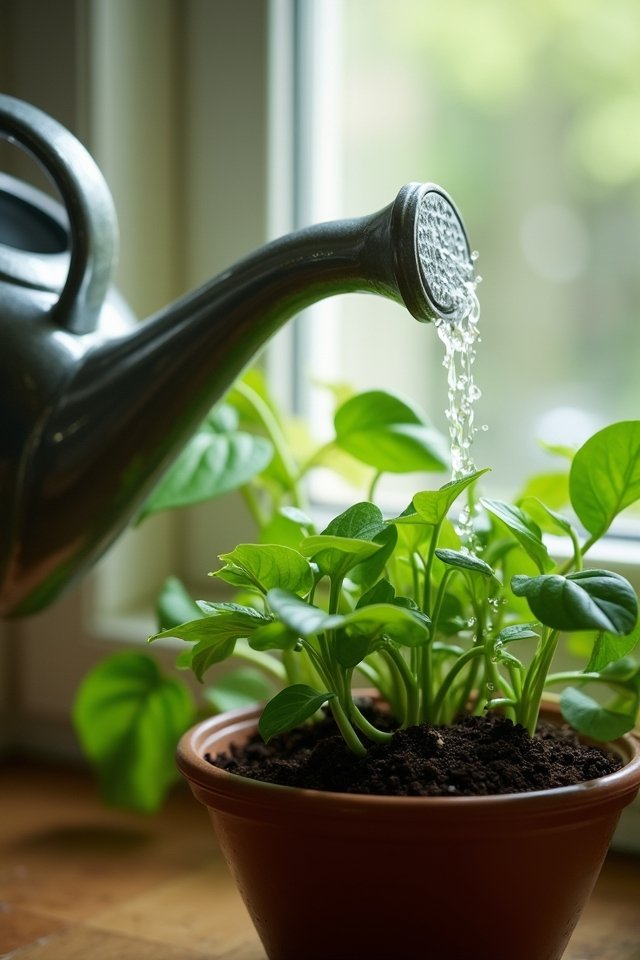balanced watering routine essential