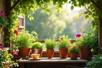 balcony container gardening ideas