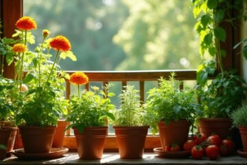 balcony garden companion planting