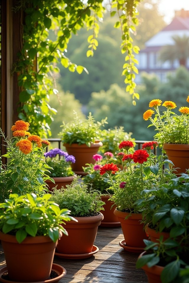 balcony gardening plant selection