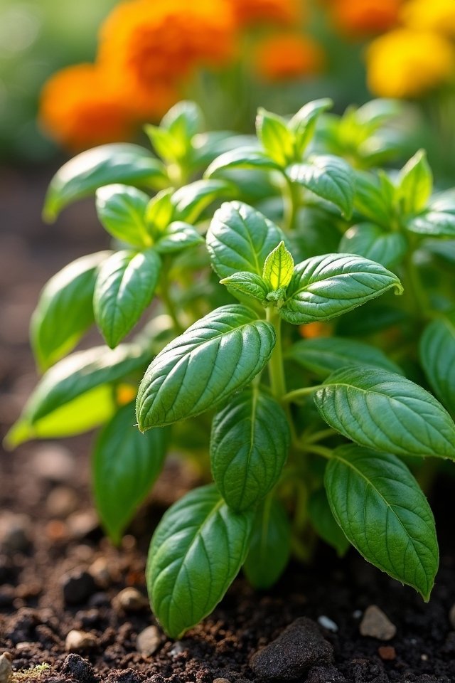 basil flavorful pest deterrent