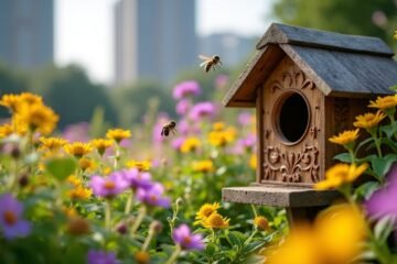 bee friendly urban gardening tips