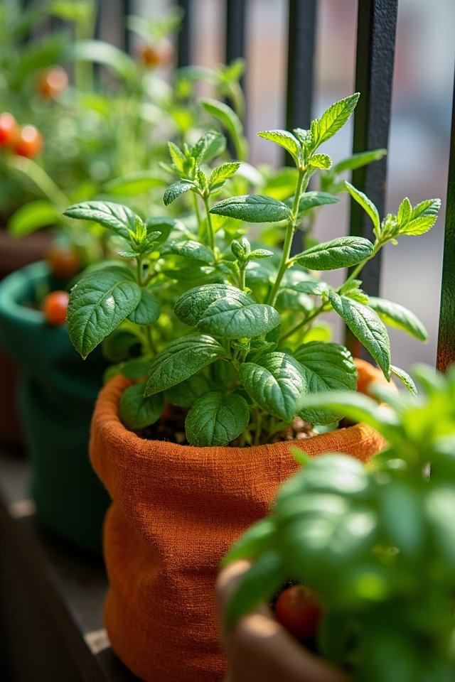 breathable fabric grow bags