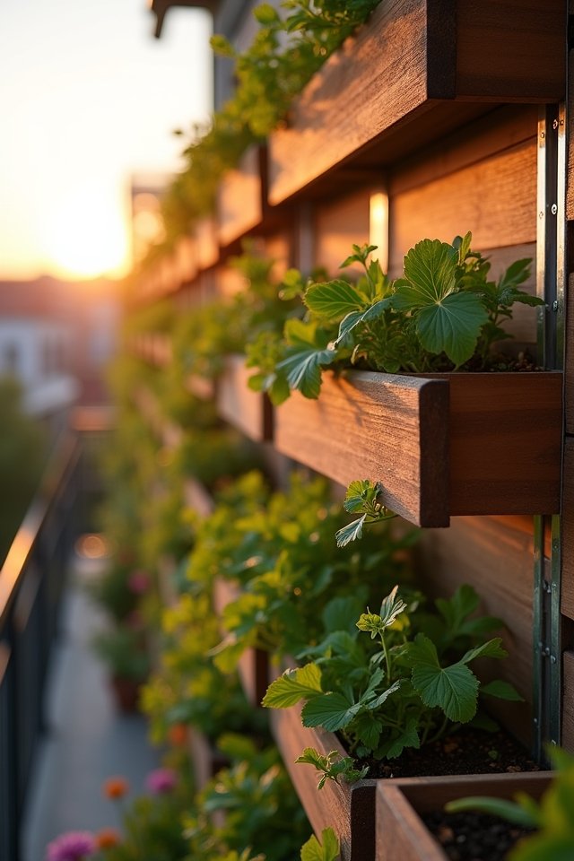 build a sturdy vertical planter