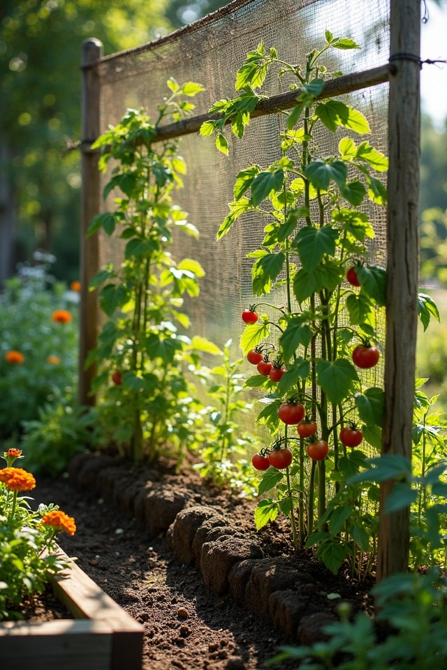 build protective garden barriers