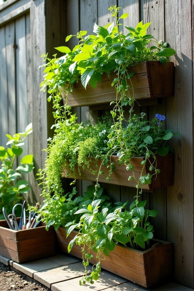 build your vertical planter