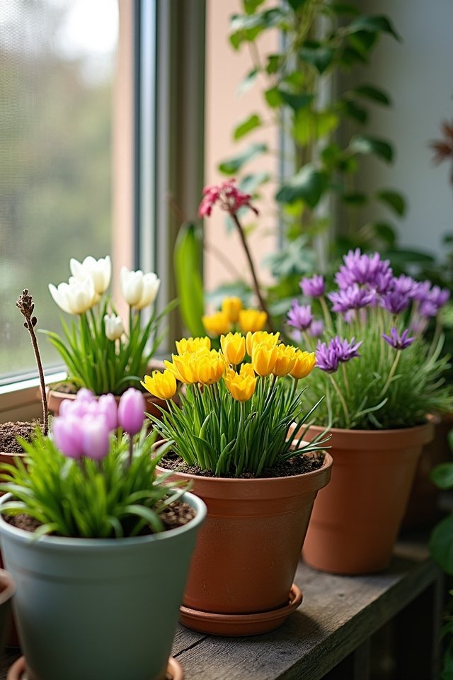 charming bulb foliage combinations