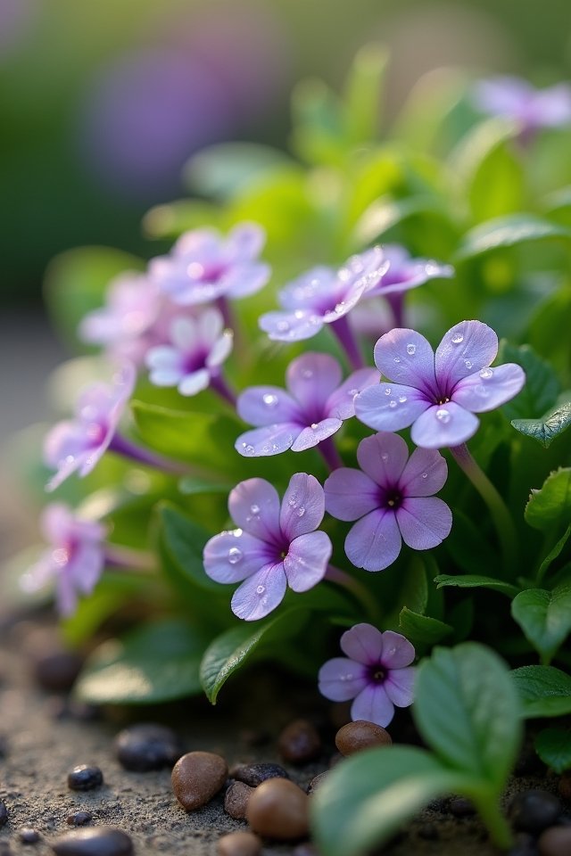 charming cascading floral oasis