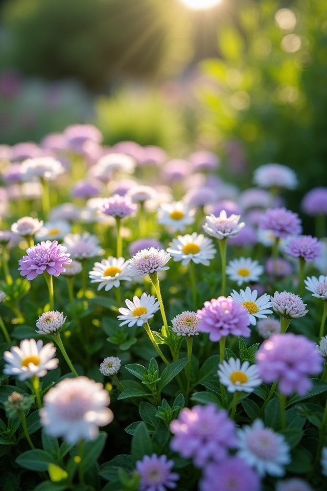 charming fragrant garden blooms