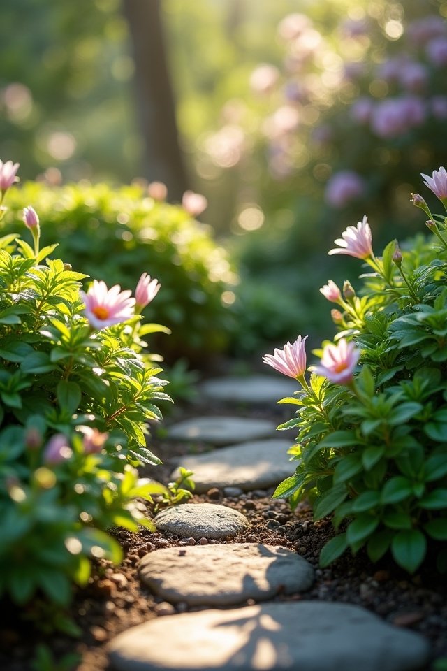 charming miniature garden shrubs