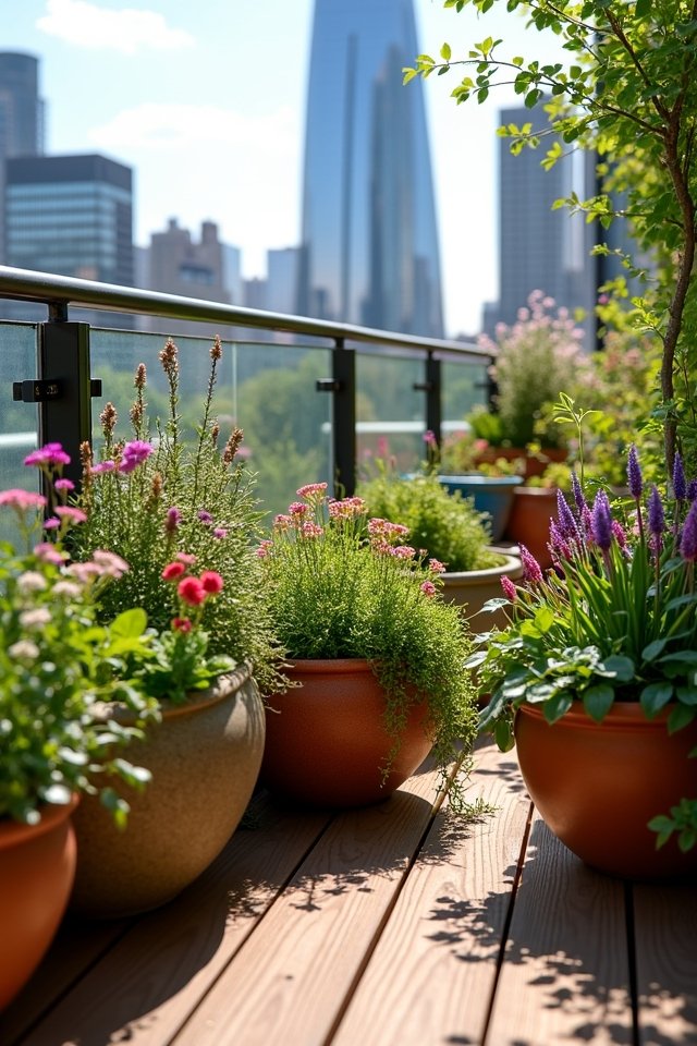 chic compact garden aesthetics