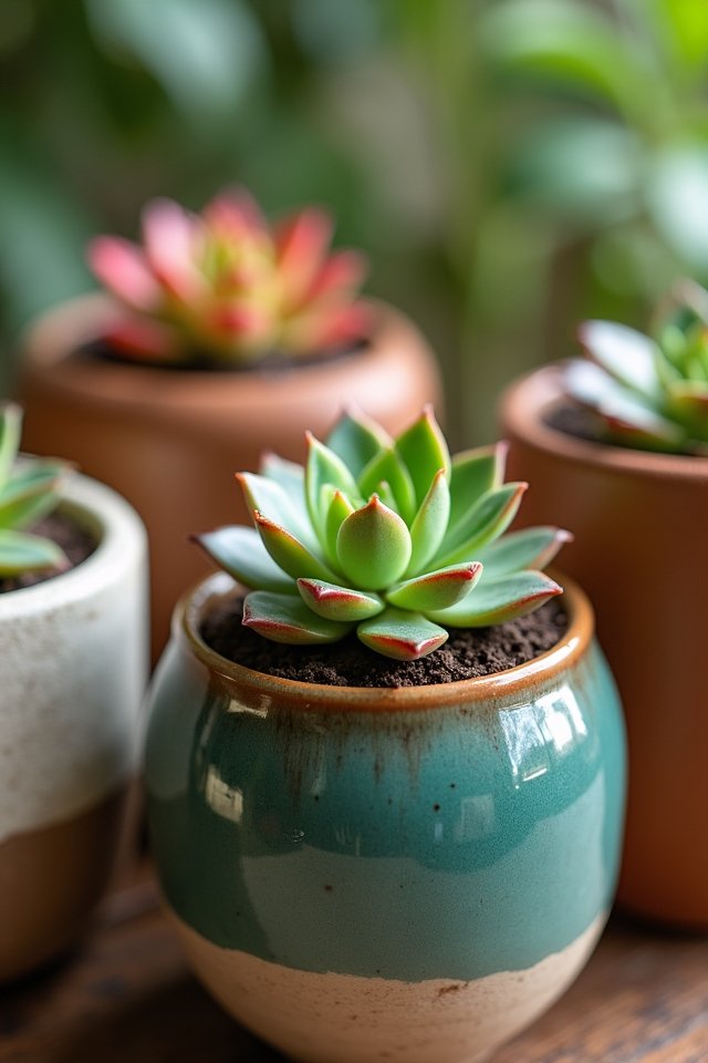 choose ceramic for succulents