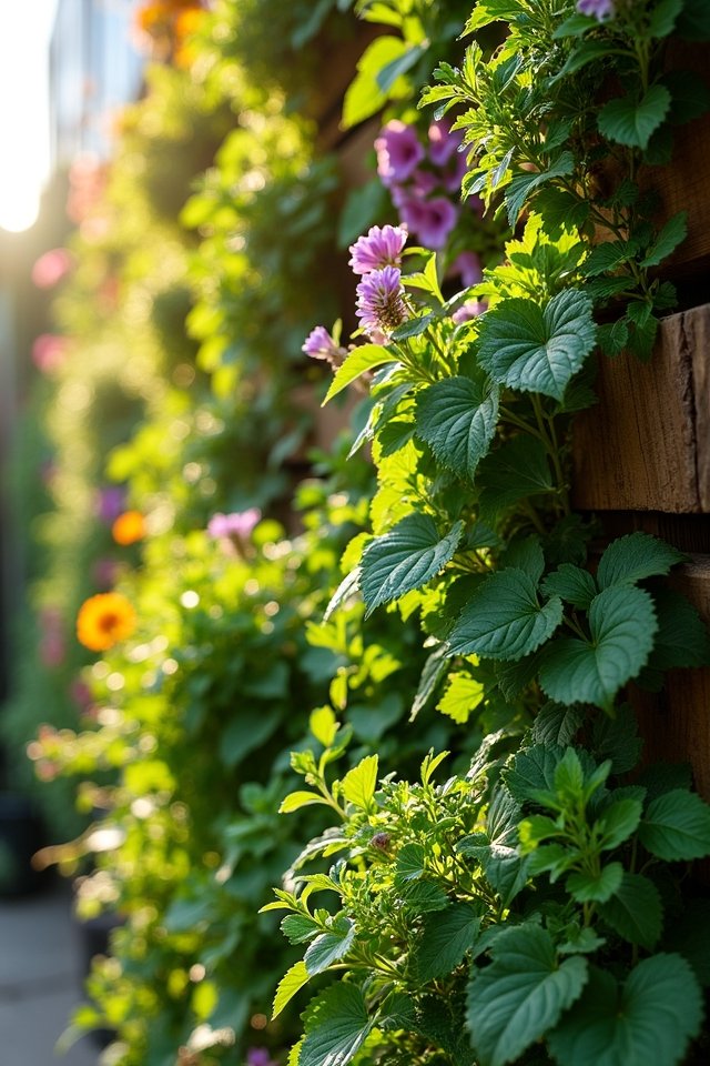 choose compatible vertical plants