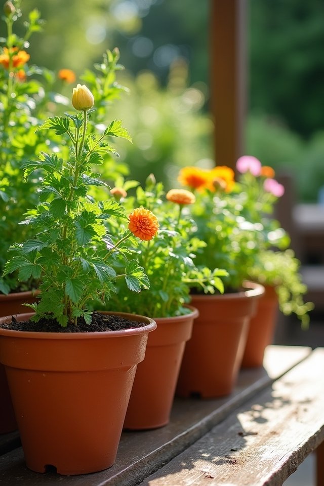 choosing suitable gardening containers