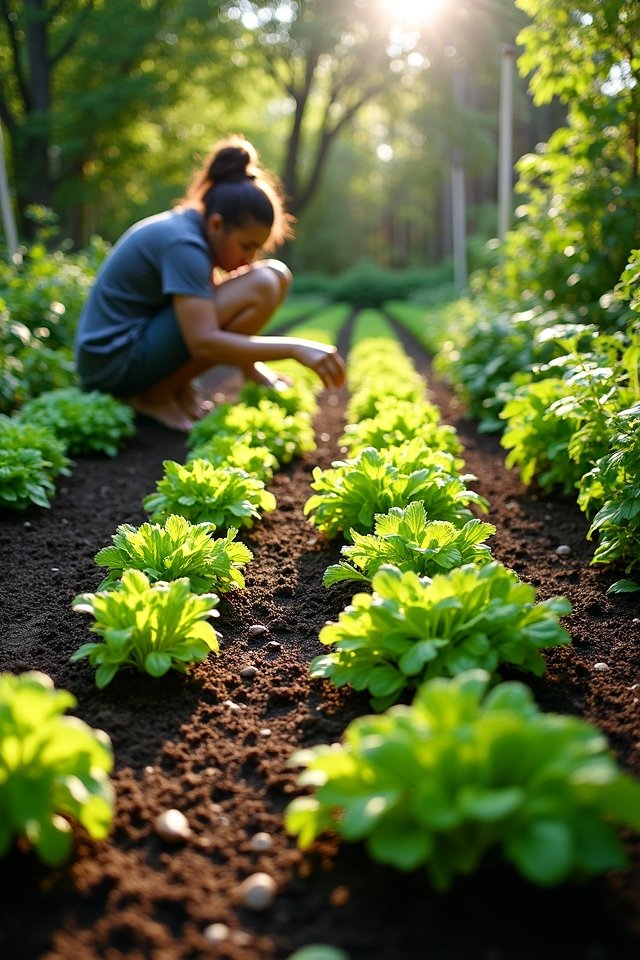 clever planting techniques enhance growth