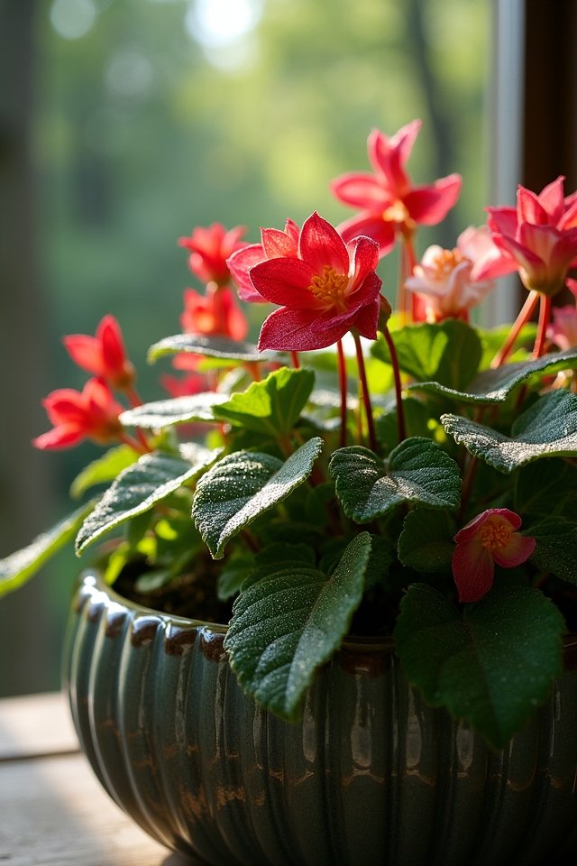 colorful begonia varieties thrive