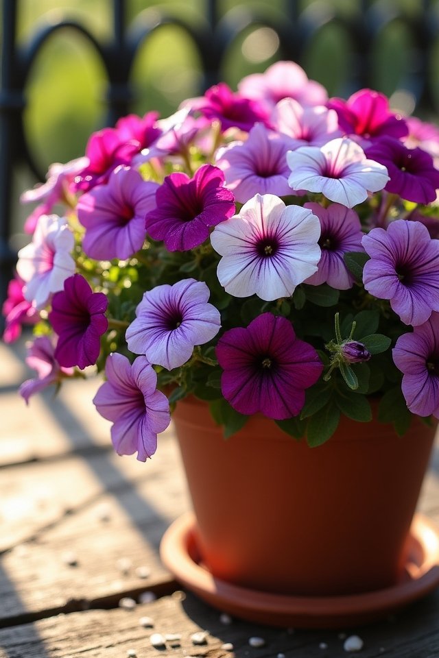 colorful flowers for patios