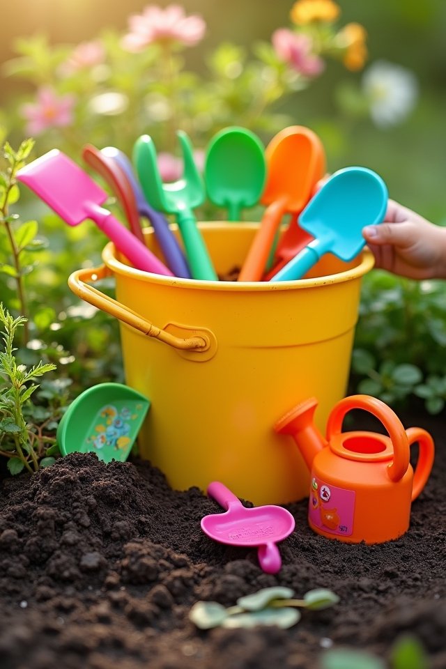 colorful fun portable composting