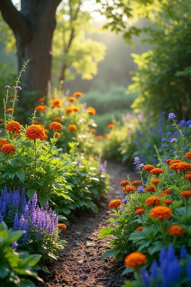 colorful garden design inspiration