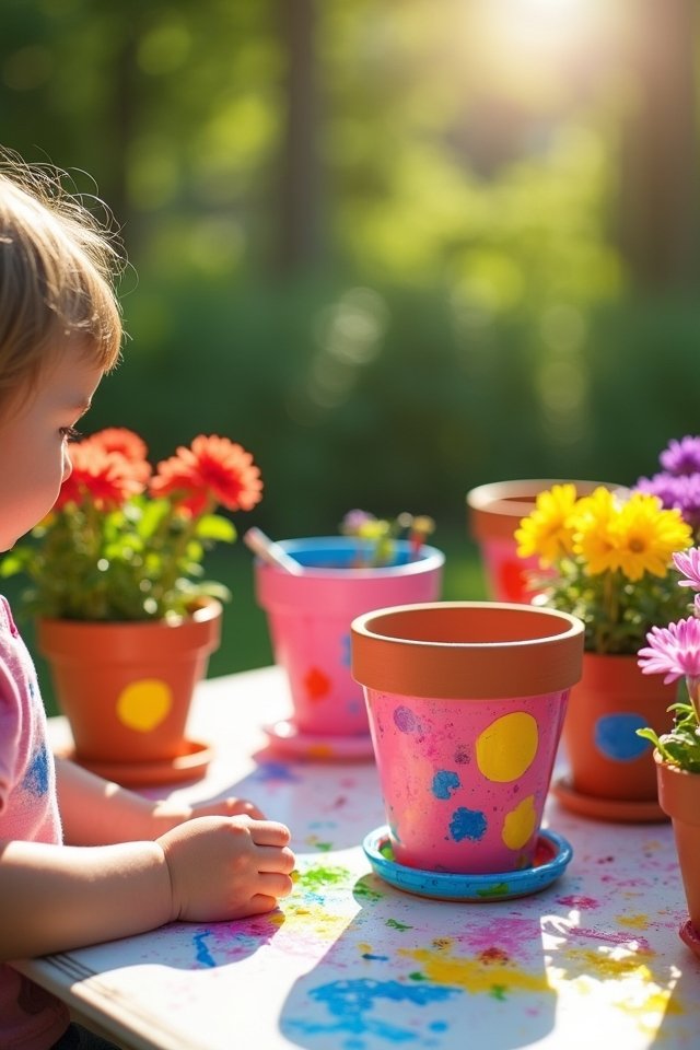 colorful pot decoration ideas