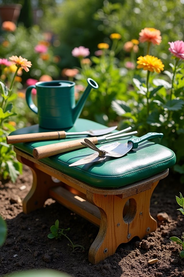 comfortable gardening kneeler seat