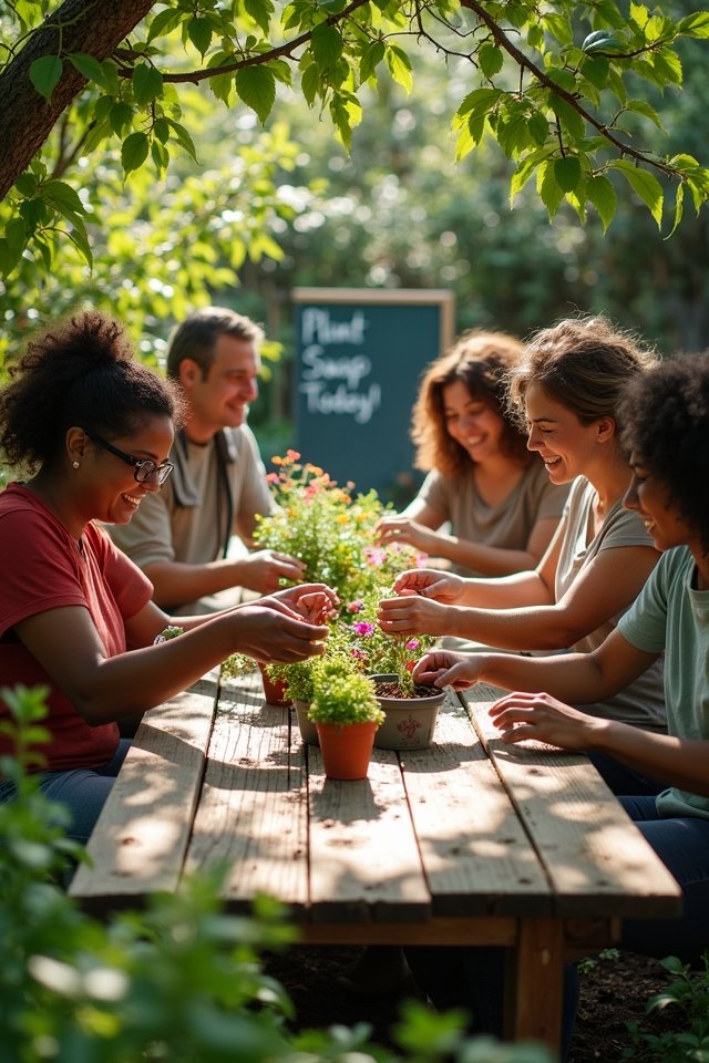 community plant swap event