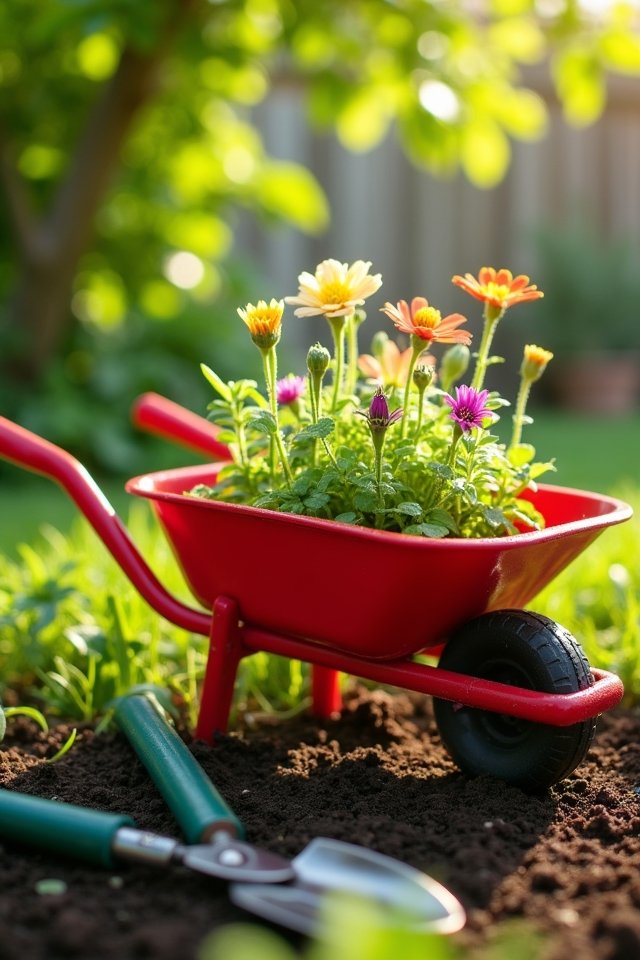 compact colorful yard helper