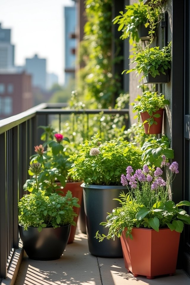 compact containers for gardening