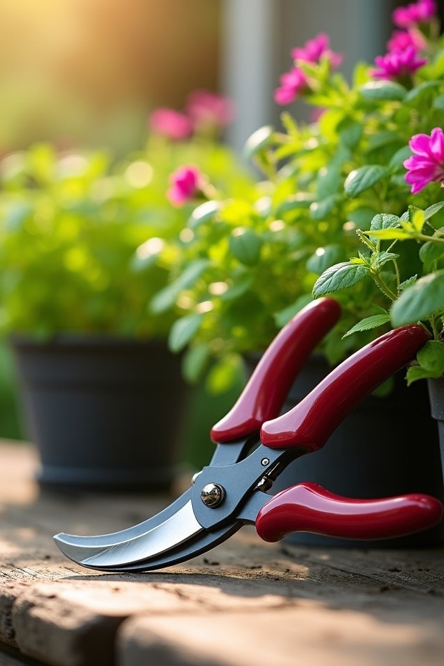 compact ergonomic gardening tool