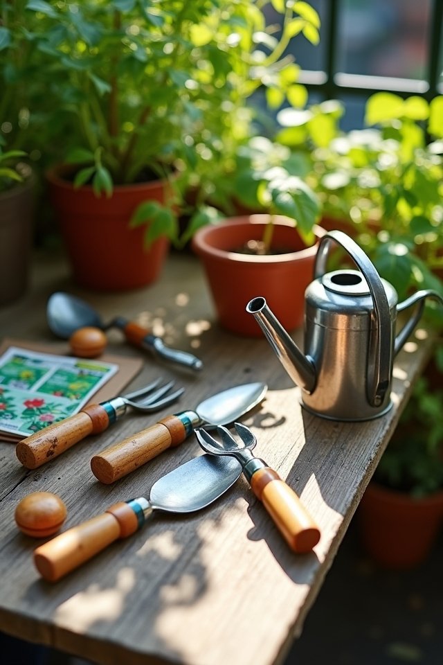 compact ergonomic gardening tools