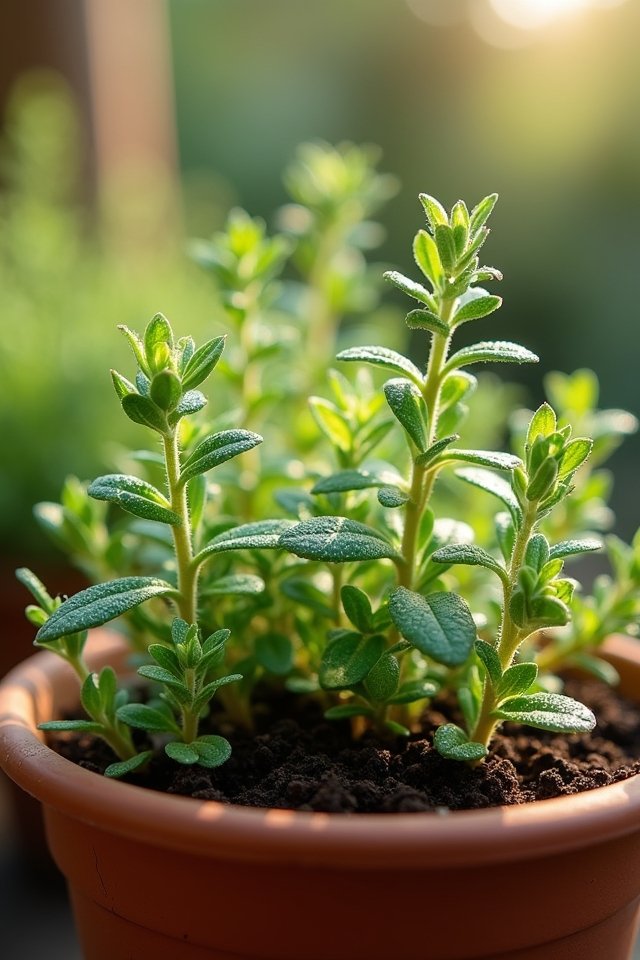compact flavorful herb garden
