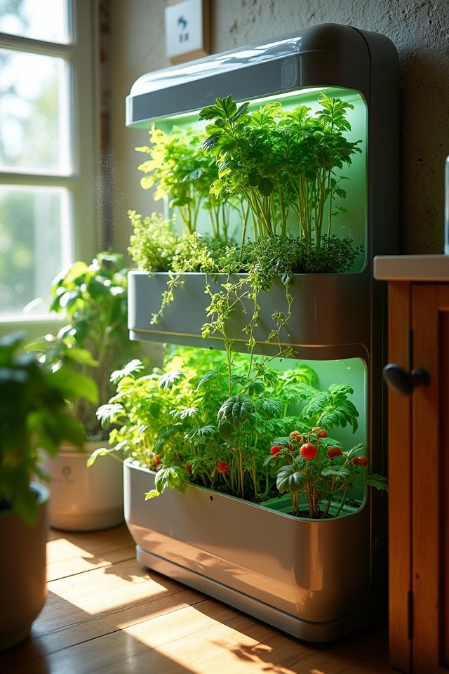 compact hydroponic gardening options