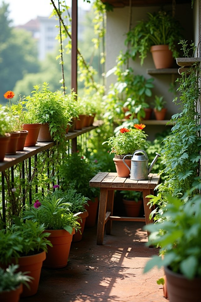 compact plants for balconies