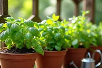 compact quick growing herbs
