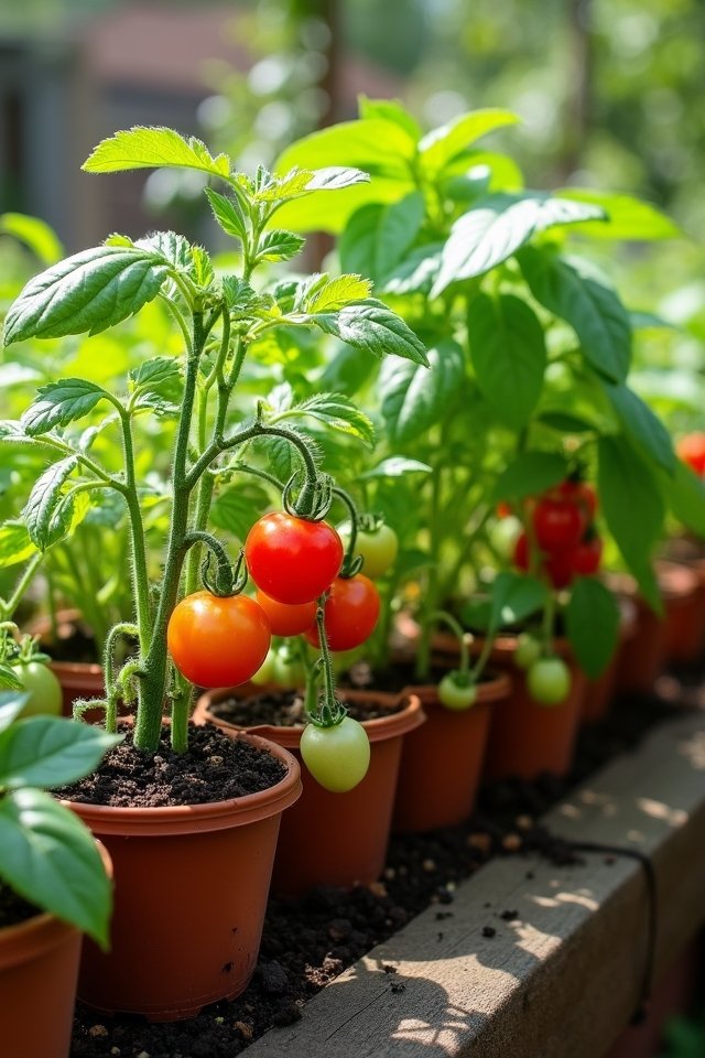 compact vegetables for containers