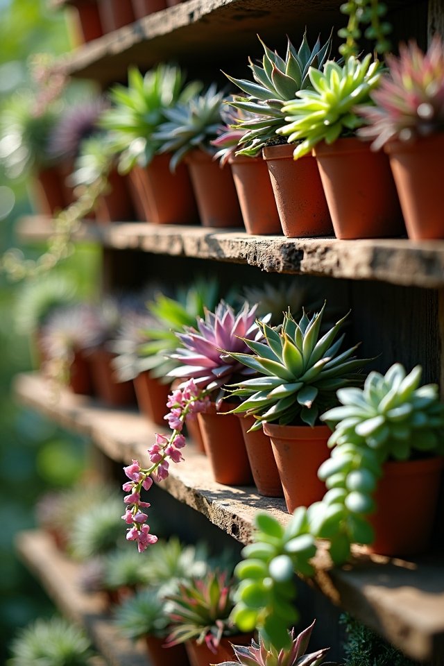 compact vertical garden creativity