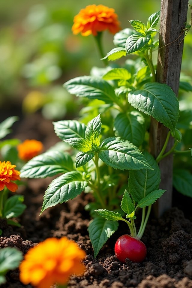 companion planting boosts growth