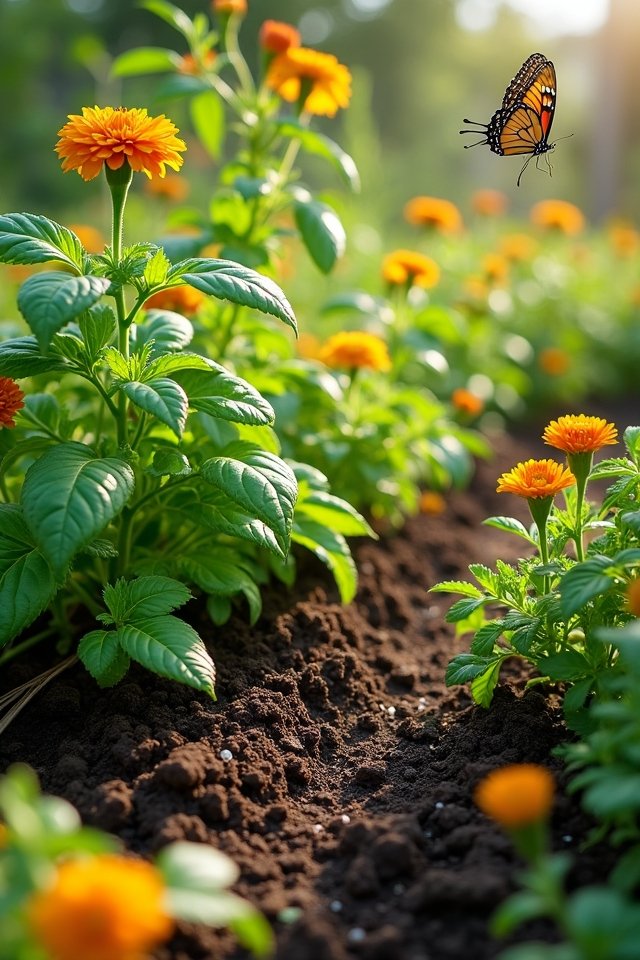 companion planting boosts soil