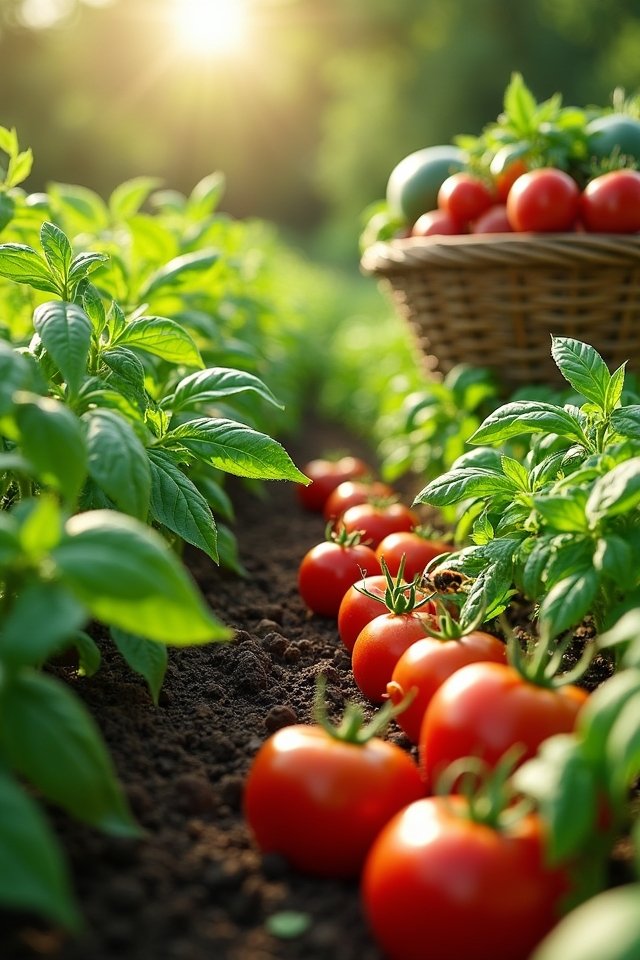 companion planting enhances flavors
