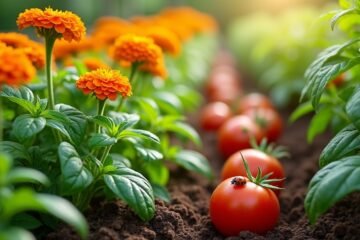 companion planting enhances growth
