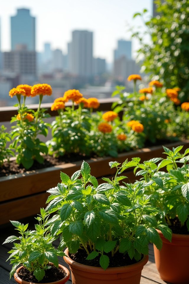 companion planting enhances growth