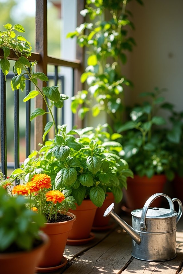 companion planting enhances growth