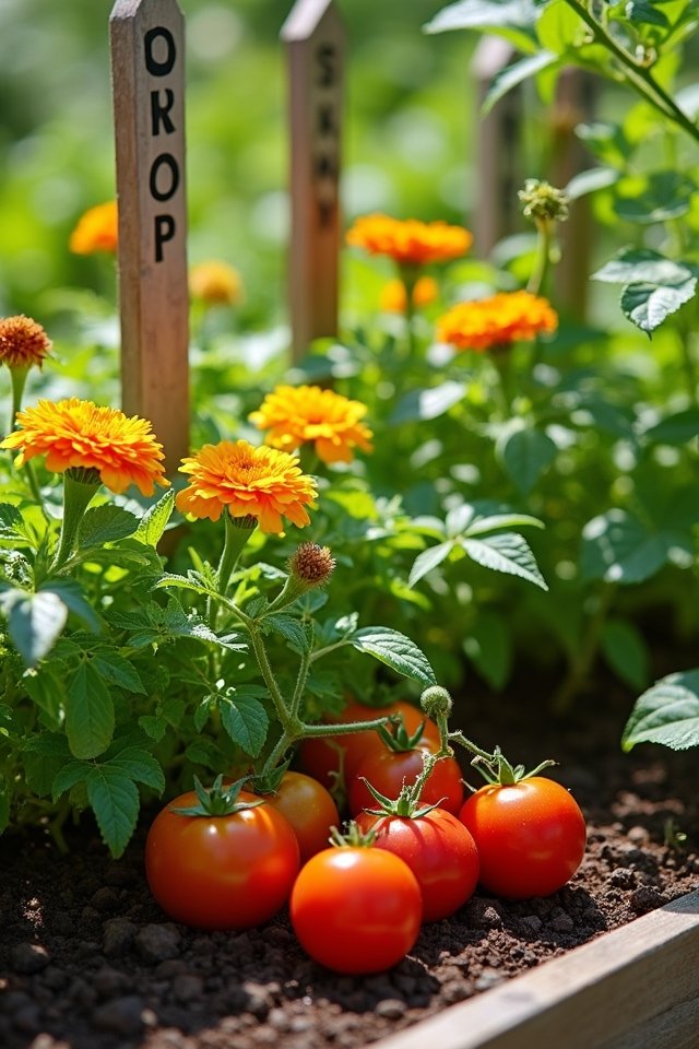 companion planting enhances growth