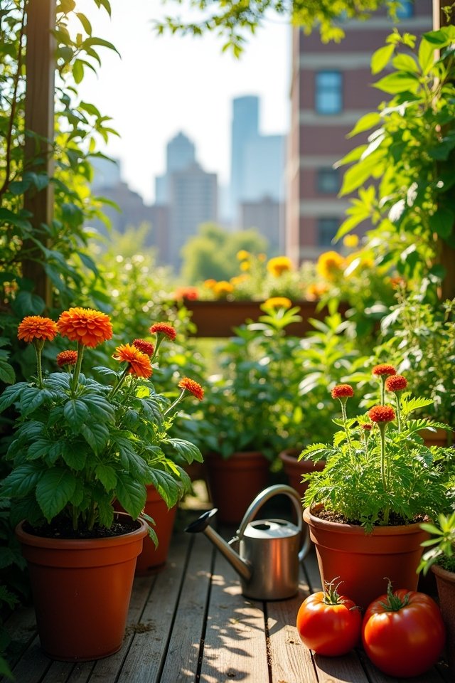 companion planting enhances growth