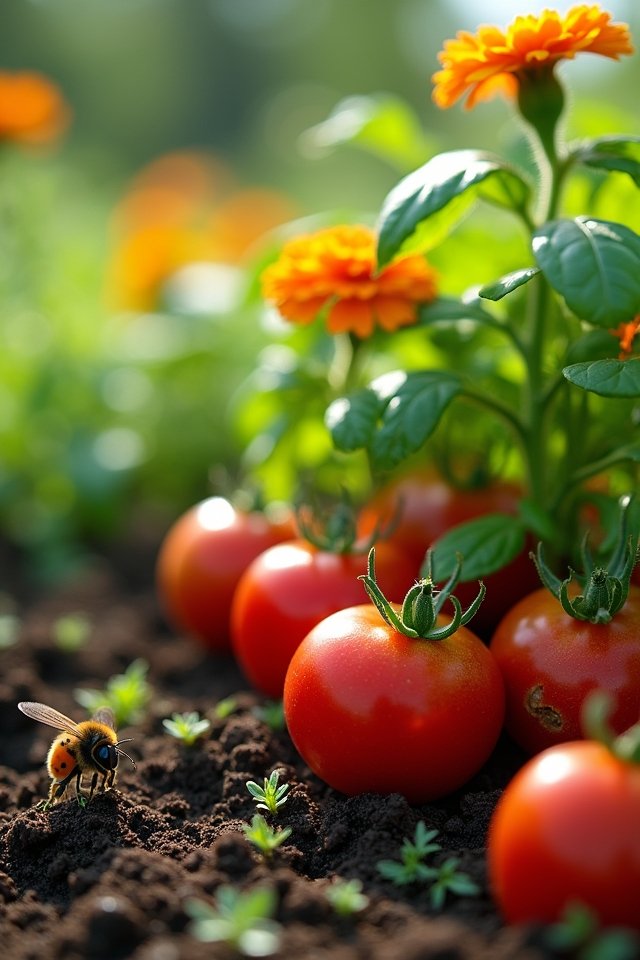 companion planting enhances growth